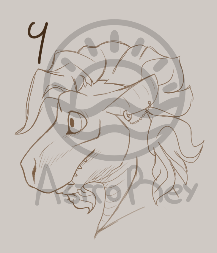 AstroReyWorld's tweet photo. So I have these Kobold head designs that I wont be using... Anyone want them?
(Ignore the skipped numbers)

Just RT this with the number you want and Ill send the non marked version :)

#freeart #kobold #dndart #DnD #DnDcharacter #dndnsfw #dndfree #freecharacter https://t.co/5ACUwphujM