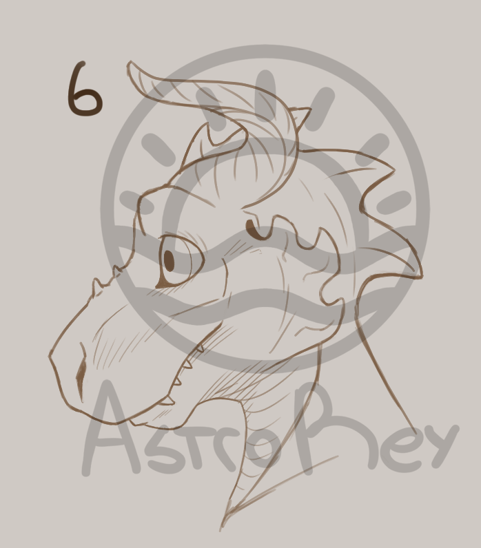 AstroReyWorld's tweet photo. So I have these Kobold head designs that I wont be using... Anyone want them?
(Ignore the skipped numbers)

Just RT this with the number you want and Ill send the non marked version :)

#freeart #kobold #dndart #DnD #DnDcharacter #dndnsfw #dndfree #freecharacter https://t.co/5ACUwphujM