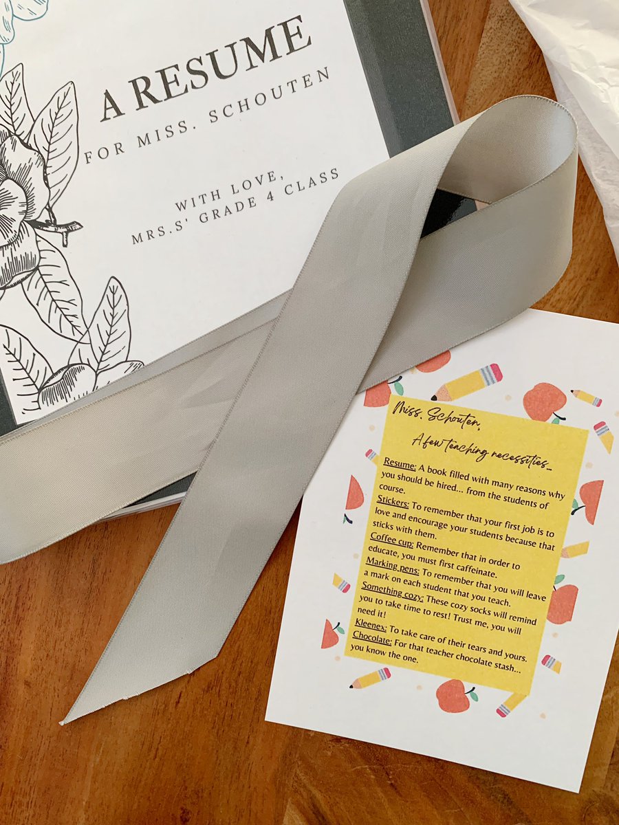 Our sweet Miss. Schouten is headed back to university after a very successful practicum! She is caring, gentle, fun &amp; such a great teacher 🍎✏️ #rvsed #CCAconnect <a href="/Ambrose_BEd/">Ambrose BEd</a>