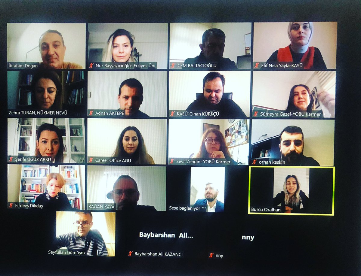 16-17 Mart 2022 tarihinde Erciyes Kültür Merkezi’nde gerçekleşecek olan İKAF’22 için paydaş üniversitelerimiz kariyer merkezleri ile bir araya gelerek fikir alışverişinde bulunduk. Toplantıya katılan bütün kariyer merkezlerimize teşekkür ederiz. <a href="/yetenekheryerde/">Yetenek Her Yerde</a>  <a href="/tccbiko/">T.C. Cumhurbaşkanlığı İnsan Kaynakları Ofisi</a>