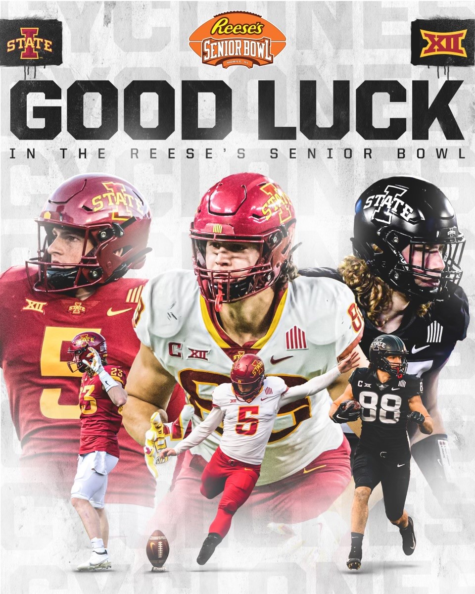 The Reese's Senior Bowl is today. 📺 NFL Network 🕰 1:30 PM CT 📍 Mobile, Ala. 🌪️🚨🌪️