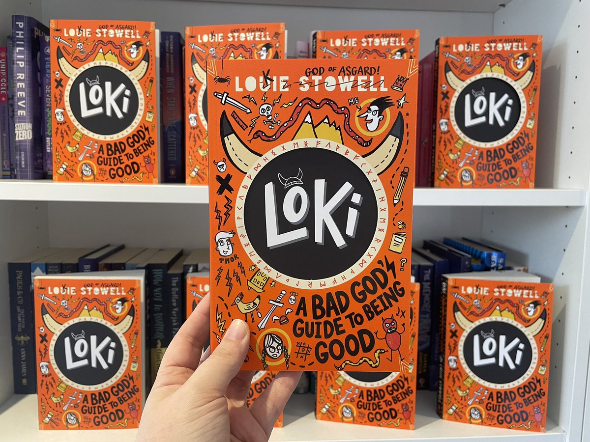 WIN a class set of ‘Loki: A Bad God’s Guide To Being Good’ by <a href="/Louiestowell/">Louie Stowell UPDATES ONLY NOT REALLY HERE</a>!

To enter:
⚡️ RT by 18.02.21
⚡️ UK only

And do check out Louie’s brilliant FREE Author Masterclass at authorfy.com/masterclasses/… - it includes author videos, writing challenges, classroom resources &amp; more!