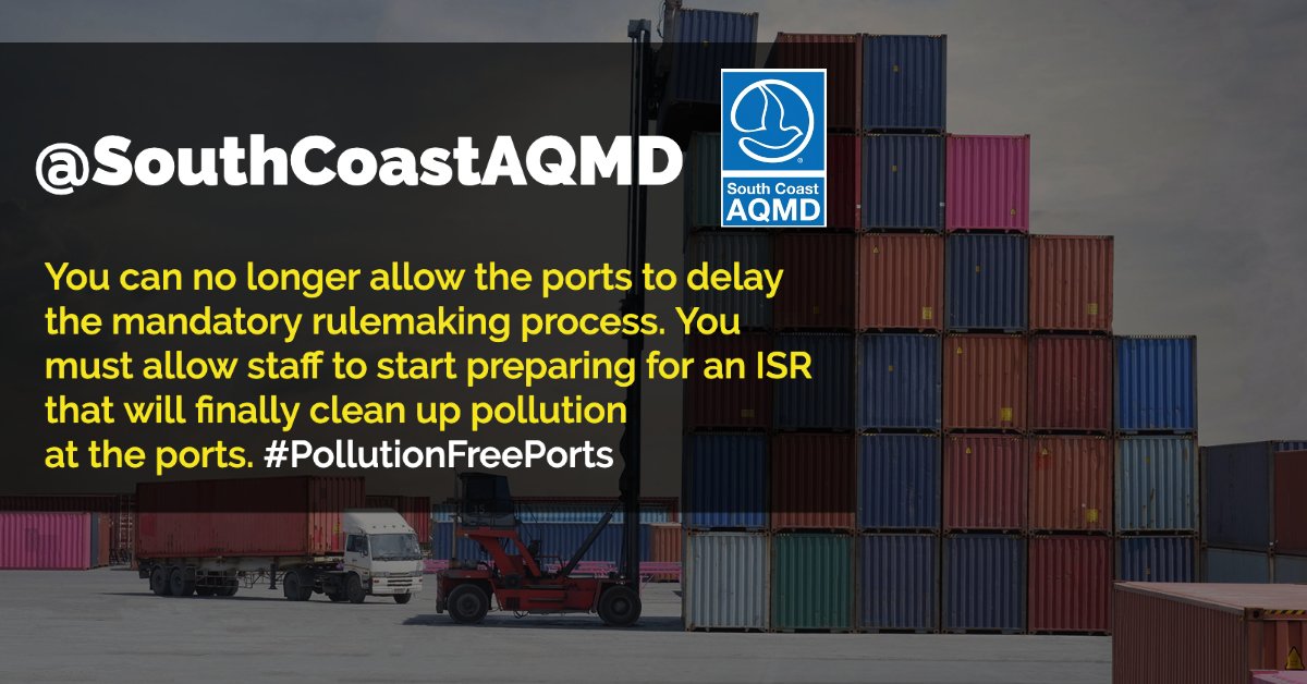 StopFoolingCa's tweet image. Port pollution is continuing to devastate our communities, so we need our leaders to act NOW. @SouthCoastAQMD, @RexRichardson, @JoeBuscaino, your community is counting on you to act on #PollutionFreePorts. ⚡🚢
scaqmd.zoom.us/j/93128605044