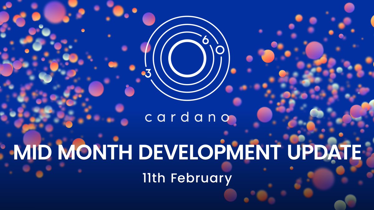 IOGroup's tweet photo. 🎞️ Join us next Friday for #Cardano360 mid-month update, where @timbharrison and some of the core team will be delivering the latest updates ⬇️

Subscribe to our YouTube &amp; hit the bell to be alerted! 🔔 
https://t.co/kMcA37GRbK
 
#Cardano360 $ADA https://t.co/gLDYgYRUDh