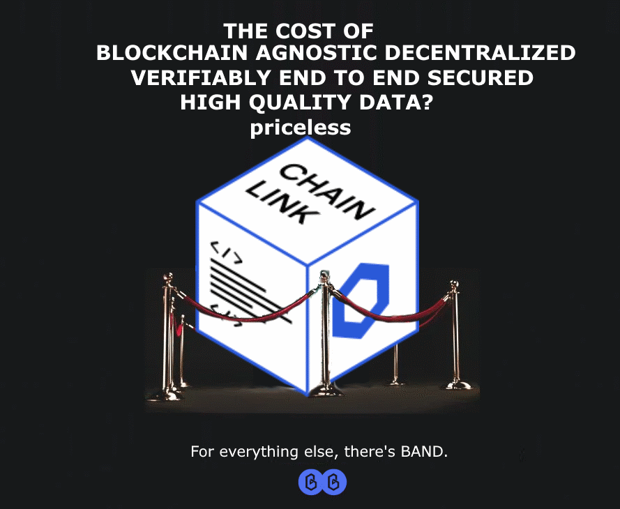 nullpackets's tweet photo. 1st party oracle = self-attestation

Self-attestation is the biggest problem w/ #ESG, #Stablecoin reserves, trust based systems generally

Self-attestation simply replicates real world problems on-chain

Verify, dont trust

Truth > Trust

#GIGO #MobiusLoop
$LINK Chainlink #CCIP https://t.co/KtDg12MpYr
