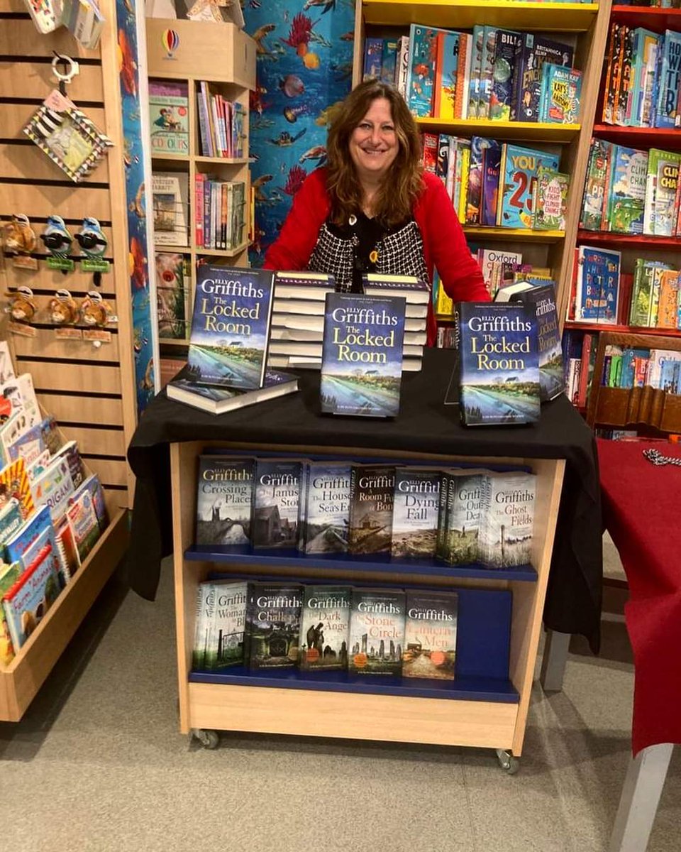The Holt Bookshop (@theholtbookshop) on Twitter photo We were thrilled to welcome Elly Griffiths to The Holt Bookshop today to sign copies of The Locked Room - her latest Ruth Galloway mystery set in Norfolk
<a href="/ellygriffiths/">Elly Griffiths</a>
Thank you ๐ฅฐ
#ellygriffiths #ellygriffithsbooks #bookstagram #booksigning #norfolk #holt We were thrilled to welcome Elly Griffiths to The Holt Bookshop today to sign copies of The Locked Room - her latest Ruth Galloway mystery set in Norfolk
<a href="/ellygriffiths/">Elly Griffiths</a>
Thank you ๐ฅฐ
#ellygriffiths #ellygriffithsbooks #bookstagram #booksigning #norfolk #holt