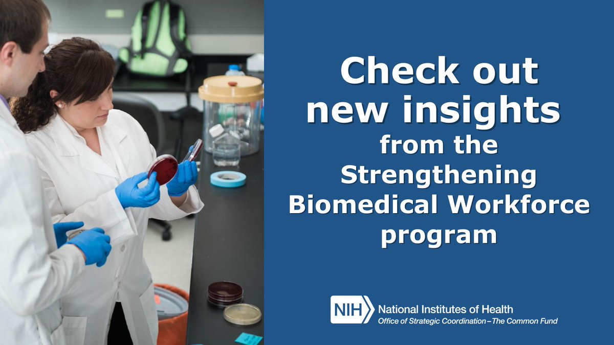 Remember #NIHBEST? Institutions dedicated to implementing innovative career development paradigms! Efforts continue and expand as former #NIHBEST members publish insights from across industry, academia, non-profits, and more: bit.ly/3Gs7lka.