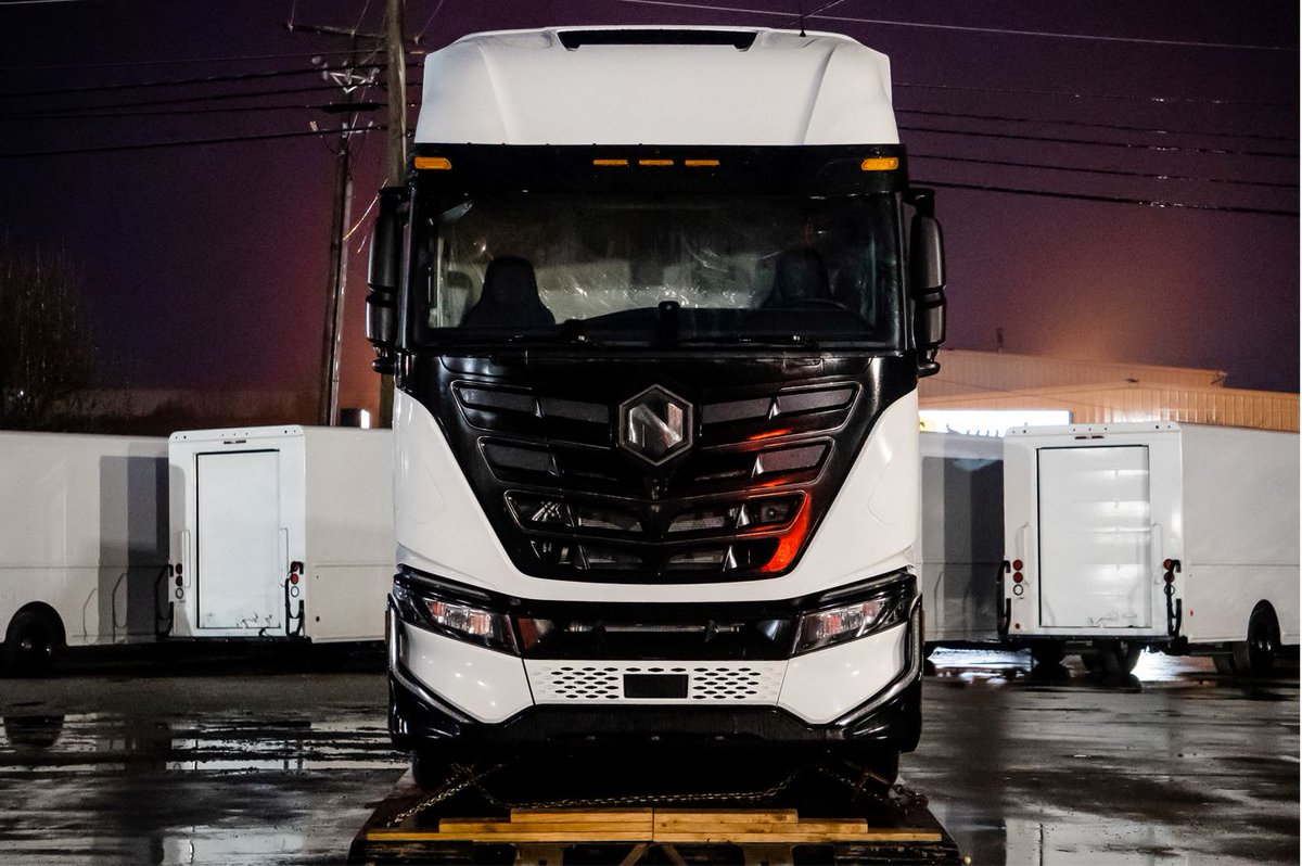 The future has arrived.

The Nikola Tre BEV (Battery-Electric Vehicle) pre-series is now at our Thompson Truck Center location in Nashville, TN.

#NikolaDelivery <a href="/nikolamotor/">Nikola Corporation</a>