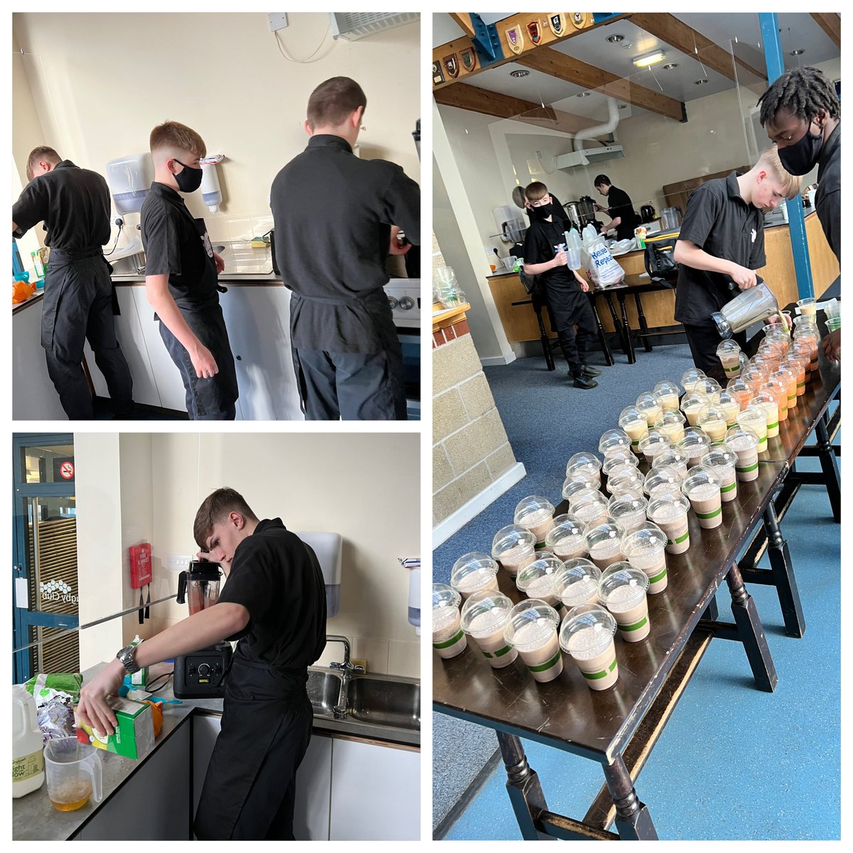 Week 2 of Mooshakez complete ☑️ the young people applied what they learned from the launch week to run a smoother operation #employability #enterprise