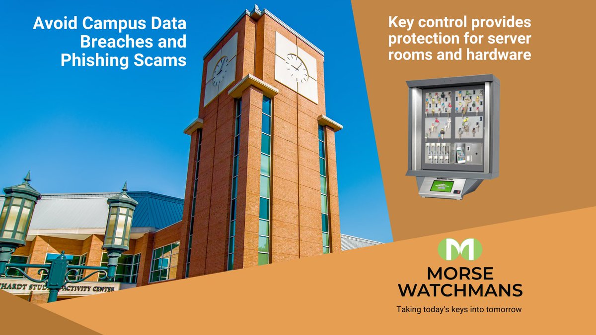 MorseWatchmans1's tweet image. Avoid Campus Data Breaches and Phishing Scams. Key Control Provides Protection for Server Rooms and Hardware. #SchoolSecurity #KeyAccessControl #CampusSecurity

hubs.li/Q0130tHb0