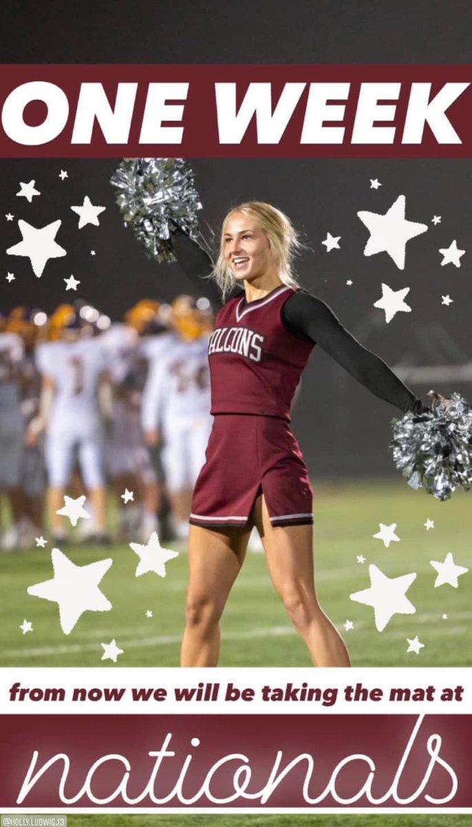 ONE WEEK! Meet our senior Holly! #WeAreWESTO