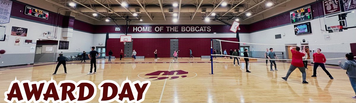 Who says you can’t have some fun?  Award Day in Bobcat Land for PE students after a great week of <a href="/WMS_BOBCATS/">West Middle School</a> fitness!  <a href="/HerreraCindy15/">Cindy Herrera</a> <a href="/CoachCMac5/">Coach R. C. McMurtry</a> <a href="/CoachHice10/">Jordan Hice</a> #GaGa #Basketball #4Square #Walking #Volleyball #Spikeball #WallBall