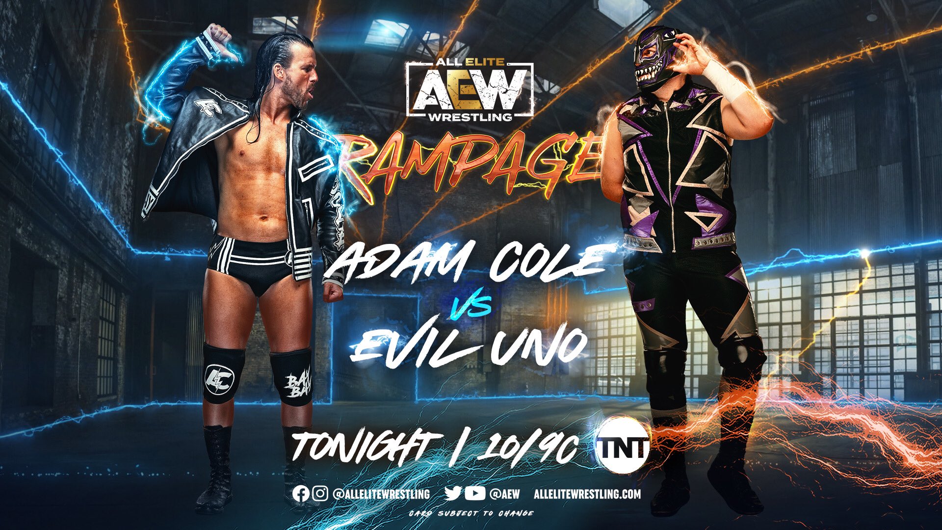 Adam Cole también en acción en este AEW Rampage.