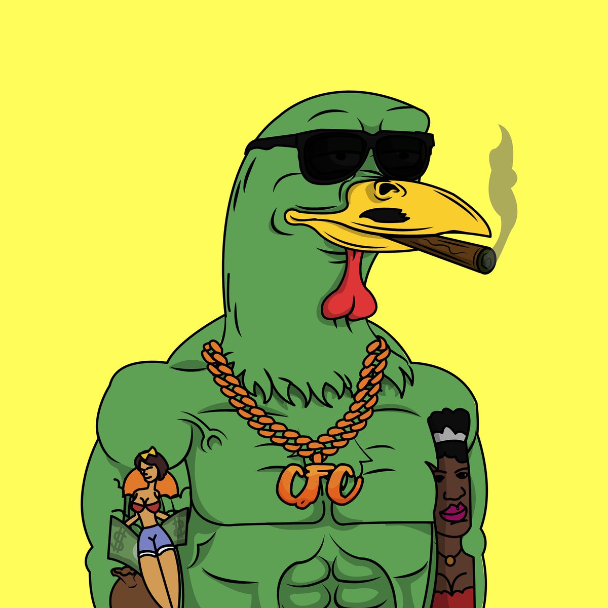 Chicken Fight Club (CFC_NFT) Twitter