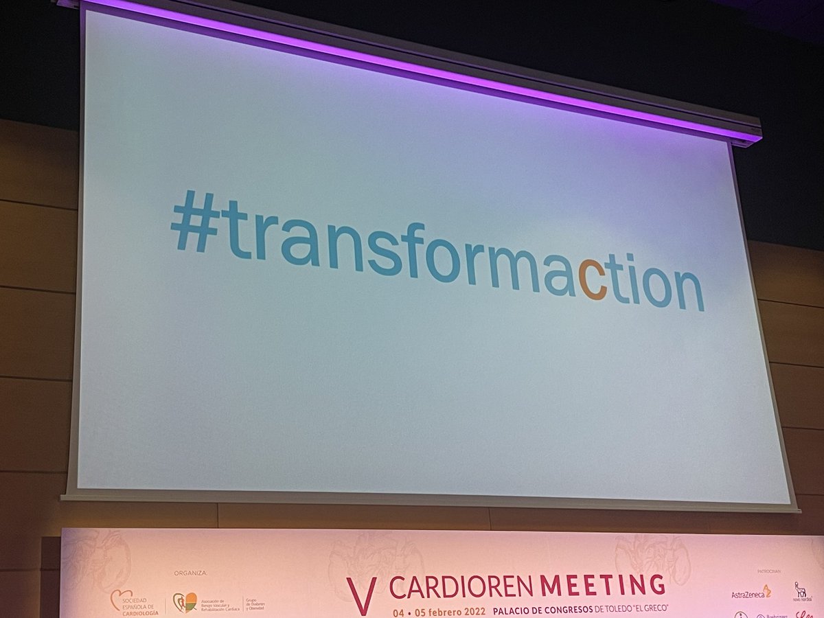 almucastro01's tweet photo. La transformación necesita acción #transformACtion @domingomarzal #CardioRen https://t.co/v0RMJ6aRHS