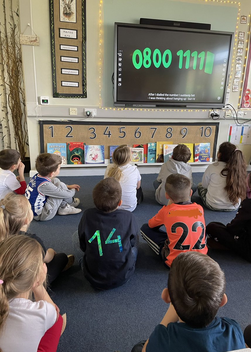 BG_Hares's tweet photo. Today as part of NSPCC Number Day we all wore a number and did lots of maths activities. We also learnt about the importance of child line and the work that they do @BG_Squirrels #NumberDay #BGMaths #PSCHE https://t.co/Q7RwBJgkL6