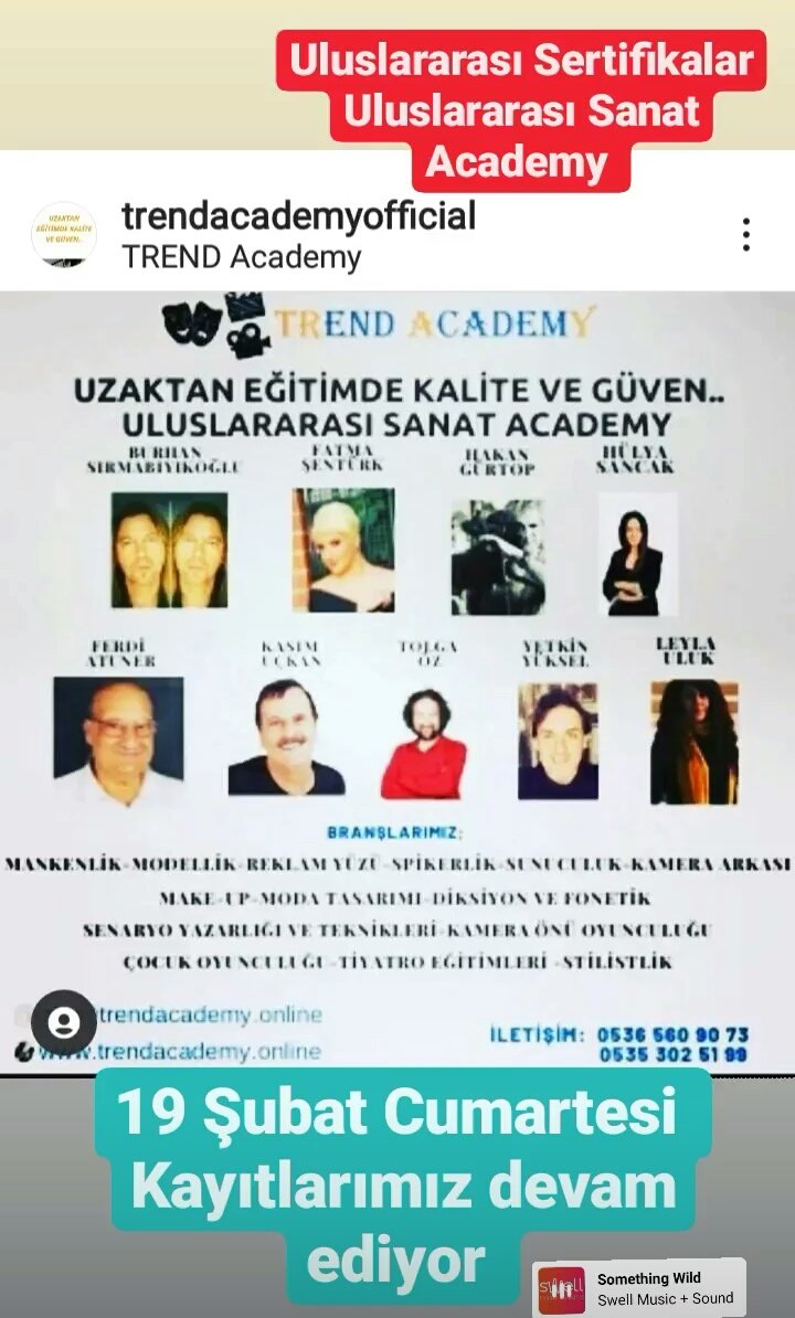 19 Şubat Cumartesi 
Kayıtlarımız devam ediyor 💘