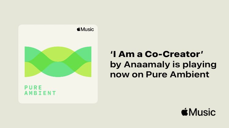 anaamaly's tweet photo. Thank you ⁦@AppleMusic⁩ for 600,000 streams! 🙏🏼✨ #pureambient
https://t.co/onH29ykeeC https://t.co/MuQlDFDIXX
