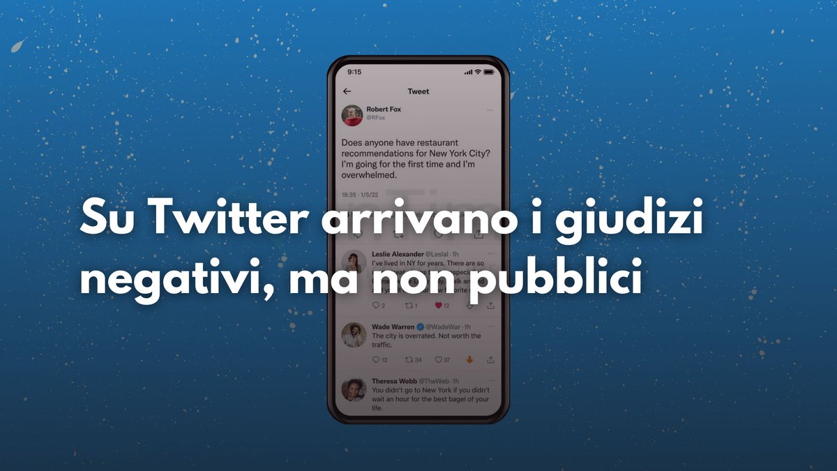 marcoda1975's tweet photo. Su Twitter arrivano i giudizi negativi, ma non pubblici https://t.co/uXmhriKywq https://t.co/I4jBMcdGqk