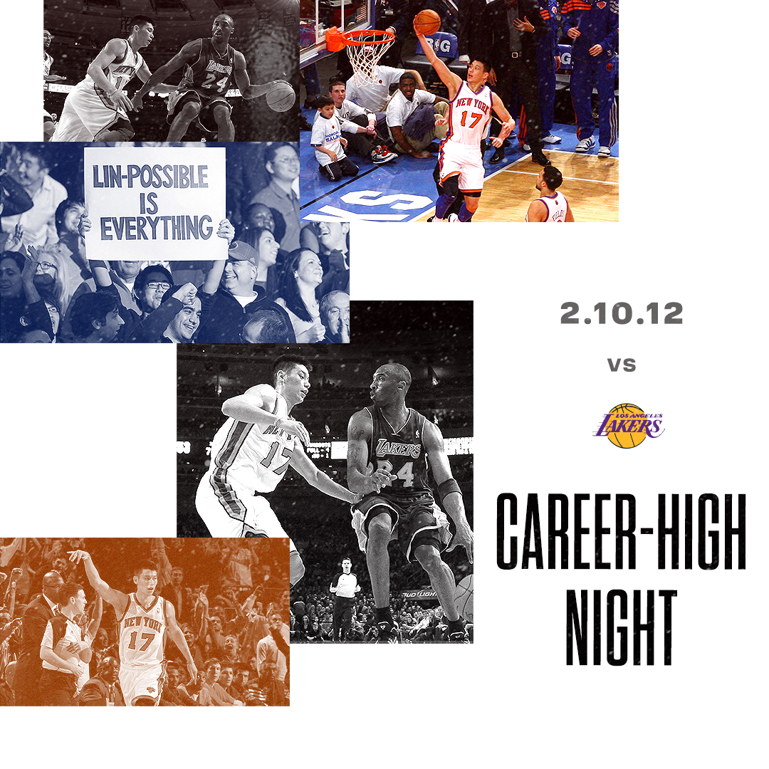 nyknicks's tweet image. 10 years ago today, Jeremy Lin checked in and stole the show.

The Linsanity run was one for the ages.