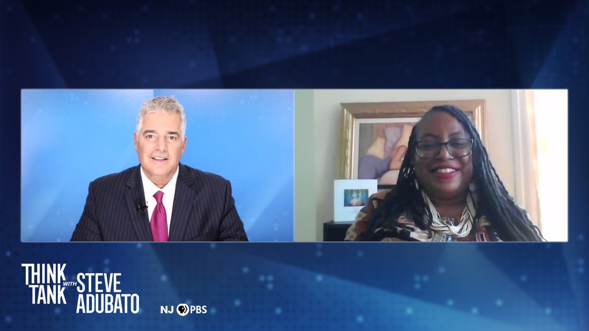 SteveAdubato's tweet photo. #ThisWknd on #ThinkTankSA Kim Gaddy, Founder &amp; Director, The South Ward Environmental Alliance, and Russ Berrie Making a Difference Award Honoree, shares her connection to fighting against air &amp; water pollution.

Sat. 8:30a @MyNJPBS
Sun. 10:30a #New12Plus https://t.co/06z9vtZzRk