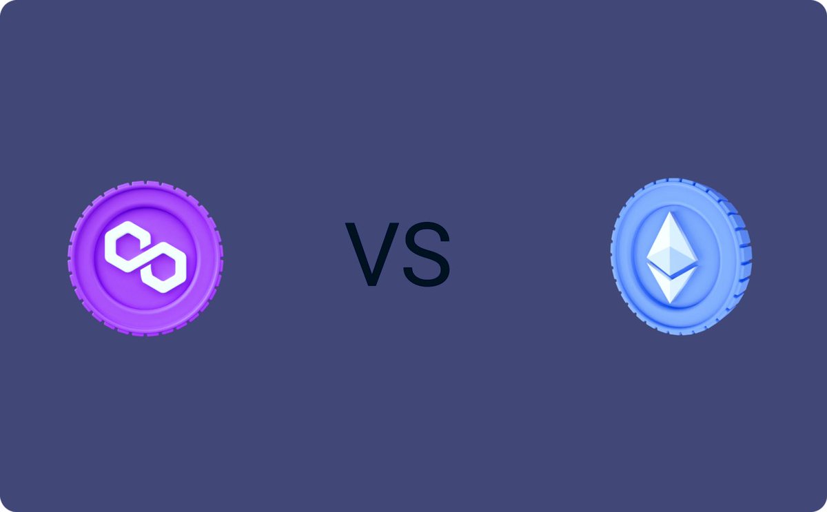 _NftBlack's tweet photo. Ethereum vs. Polygon 
 🤔Even though Ethereum has high gas fees, NFT projects on the Ethereum network are still mainstream and popular. On the other hand, Polygon has very low gas fees and fast transaction processing, but NFT projects on the Polygon network are not very popular. https://t.co/WsWSyF9Rze