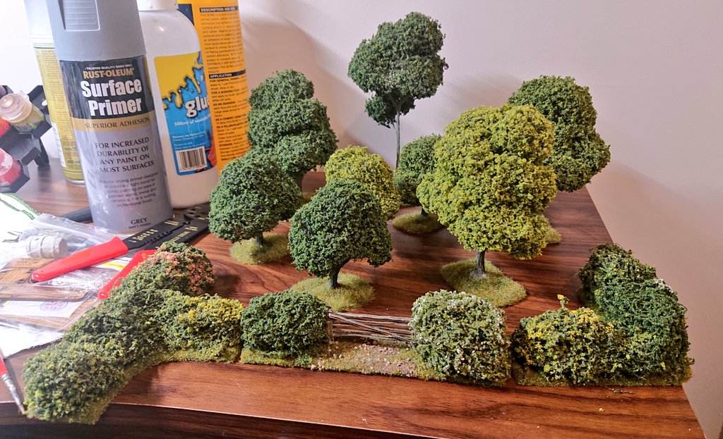 I can finally add some trees to my wargaming table. Waited a long time to place an order with Debris of War, absolutely excellent quality. Will definitely be getting more. #Wargaming #WargamingTerrain #WargamingScenery #TabletopTerrain #TabletopScenery