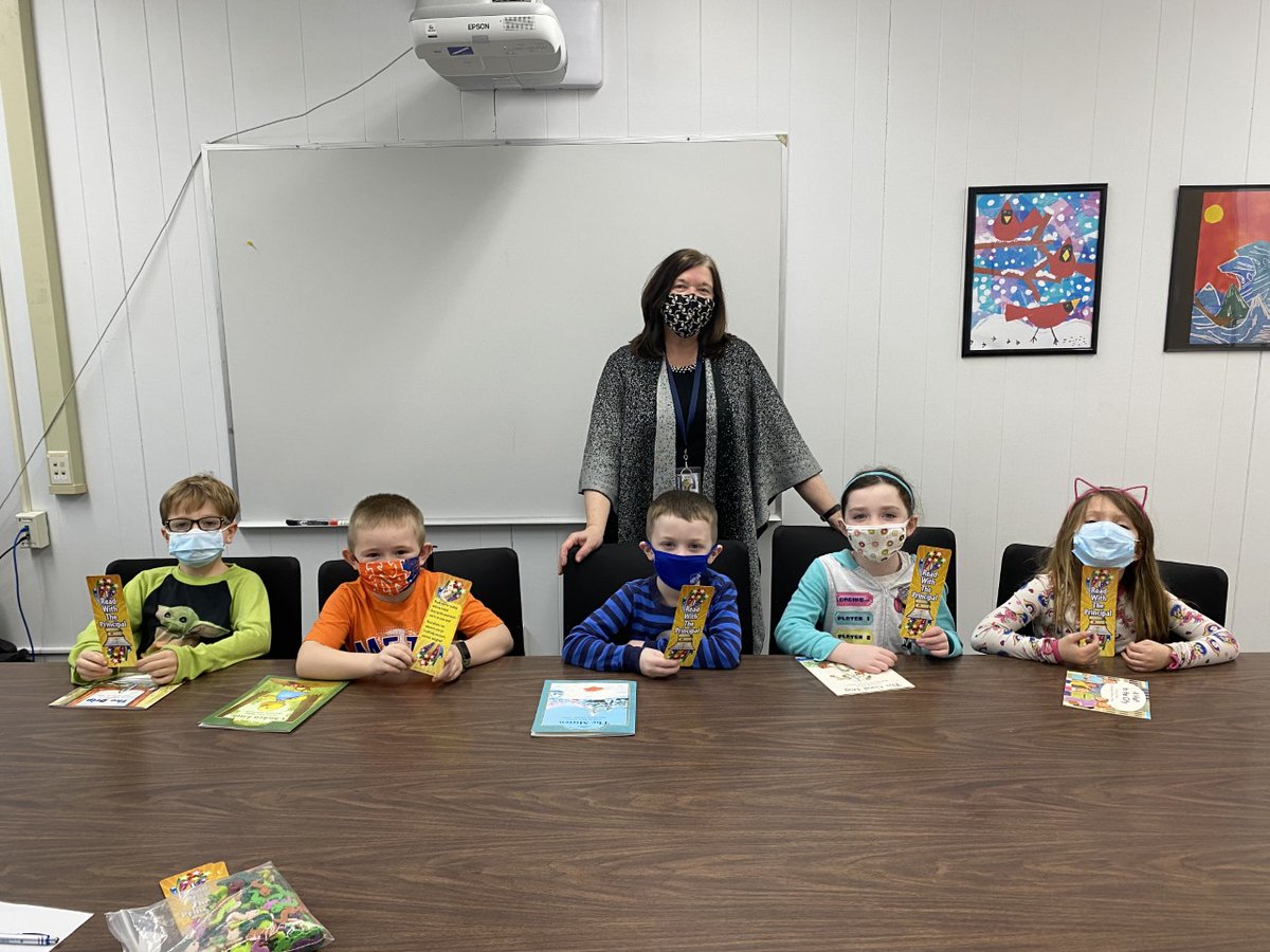 May favorite time of the year is when our first graders read to me!