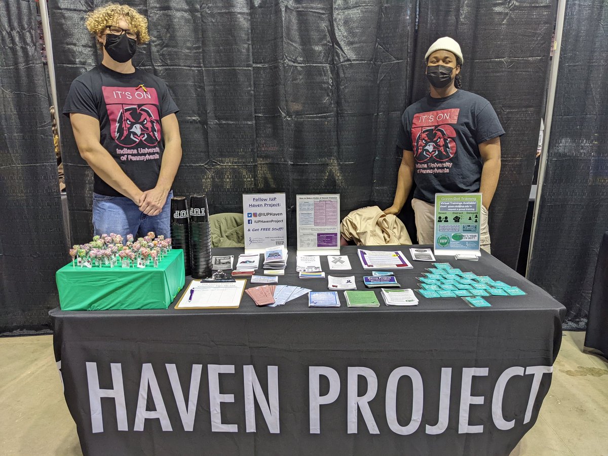 Green Dot (@iupgreendot) on Twitter photo Come visit our table today at Winter Warm Up at KCAC! Learn about Haven, play a game and get some candy, and grab some healthy relationships info. See you soon! <a href="/IUPHaven/">IUP Haven Project</a> <a href="/IUPGreenDot/">Green Dot</a> Come visit our table today at Winter Warm Up at KCAC! Learn about Haven, play a game and get some candy, and grab some healthy relationships info. See you soon! <a href="/IUPHaven/">IUP Haven Project</a> <a href="/IUPGreenDot/">Green Dot</a>