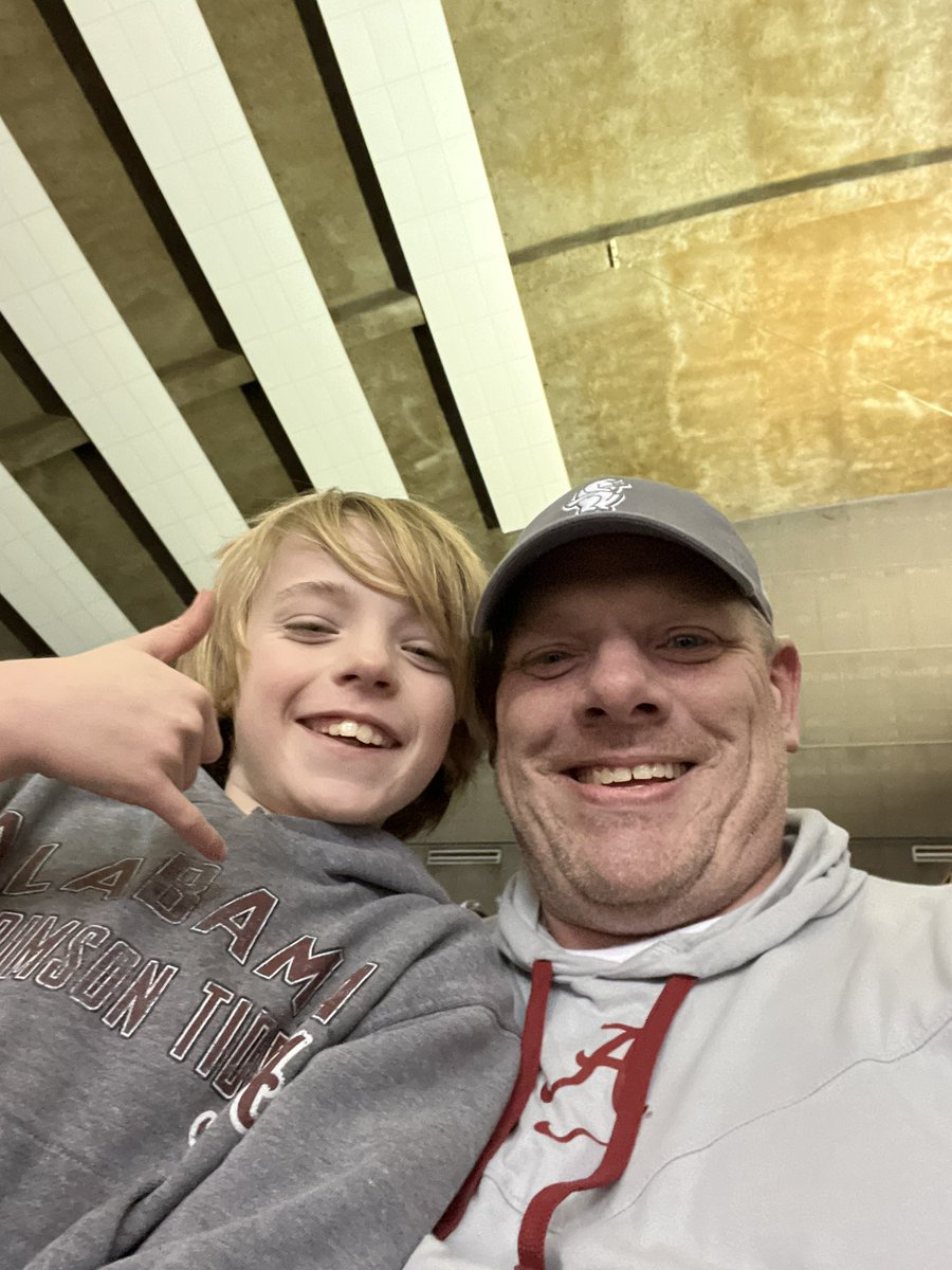 #RollTide Ready for some gymnastics!
