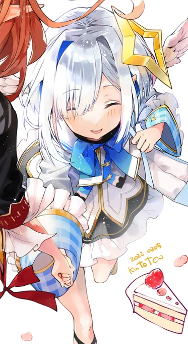 かわいく描けたので拡大して見てほし…! 