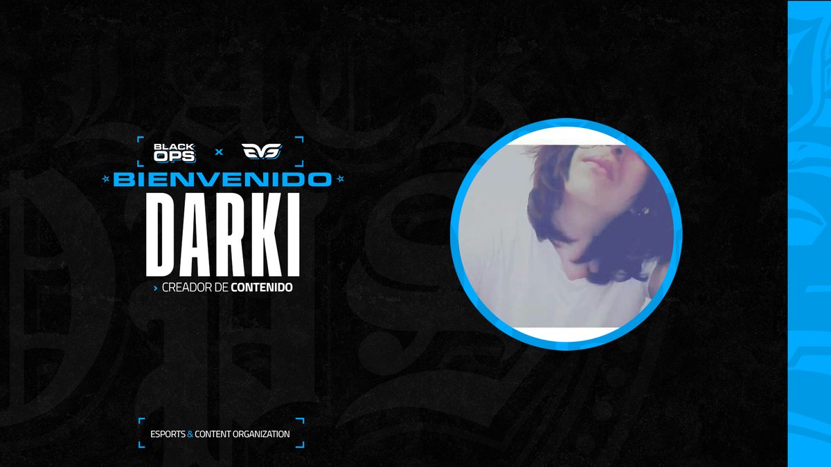 BlackOpsGG's tweet photo. 🔹ANNOUNCEMENT🔹

Welcome @th3darkg3ar! Our new content creator! 🇺🇸

Bienvenido @th3darkg3ar! Nuestro nuevo creador de contenido! 🇪🇸 https://t.co/Ty03N1GkMF