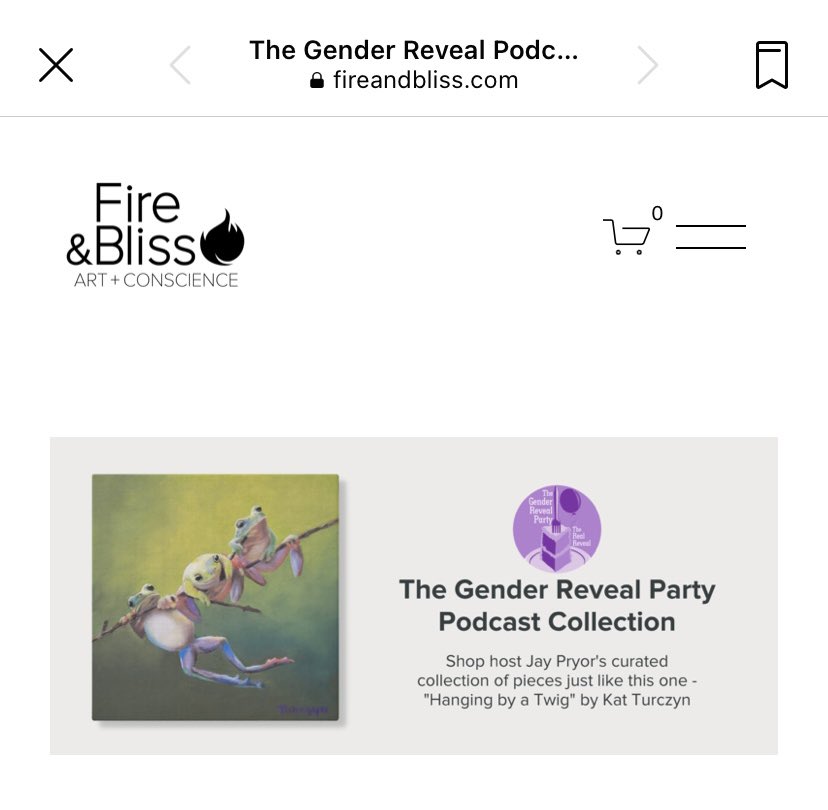 This month, Fire &amp; Bliss became a sponsor of The Gender Reveal Party podcast (<a href="/TheGenderParty/">The Gender Reveal Party</a>). So, we asked host Jay Pryor to curate their favorite collection on FireandBliss.com/reveal. See what they picked, and then go give the podcast a listen! #nonbinary #lgbtqpodcasts