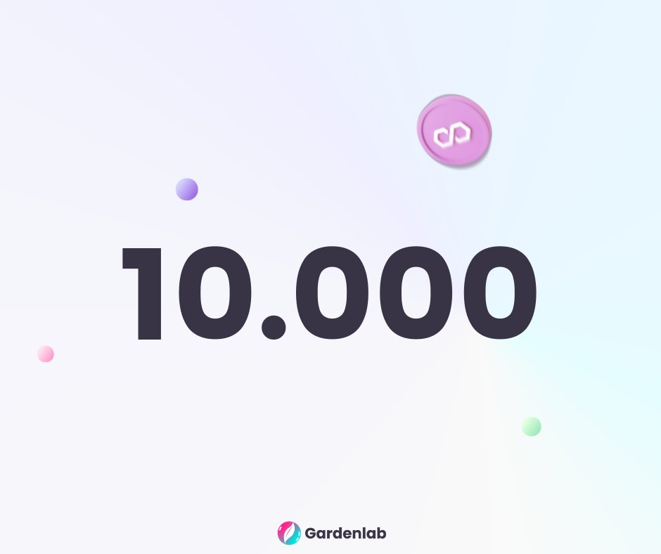 Gardenlab_io's tweet photo. Vous êtes désormais plus de 10.000 à avoir rejoints la file d'attente de la plateforme.

MERCI  ❤️

Ce n'est que le début d'une longue aventure 👀... https://t.co/4g1VHXdJpc