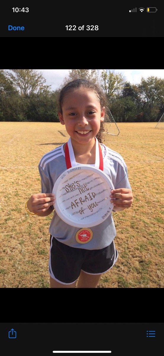 ph_sgirlssoccer's tweet photo. Our own little beast Gracie #shesnotafraid https://t.co/ffFJ78dESM