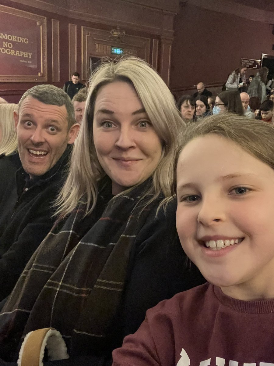 heppdt's tweet photo. Culture vultures outing with to The Addams Family… #TeamHepp https://t.co/EDeVmiXHmM