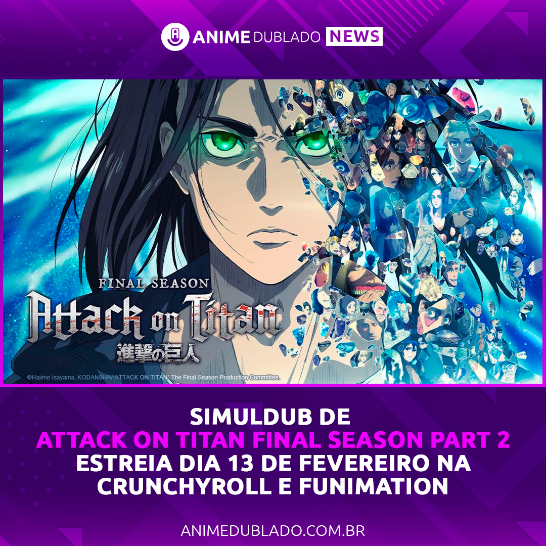  Funimation estreia episódios dublados de