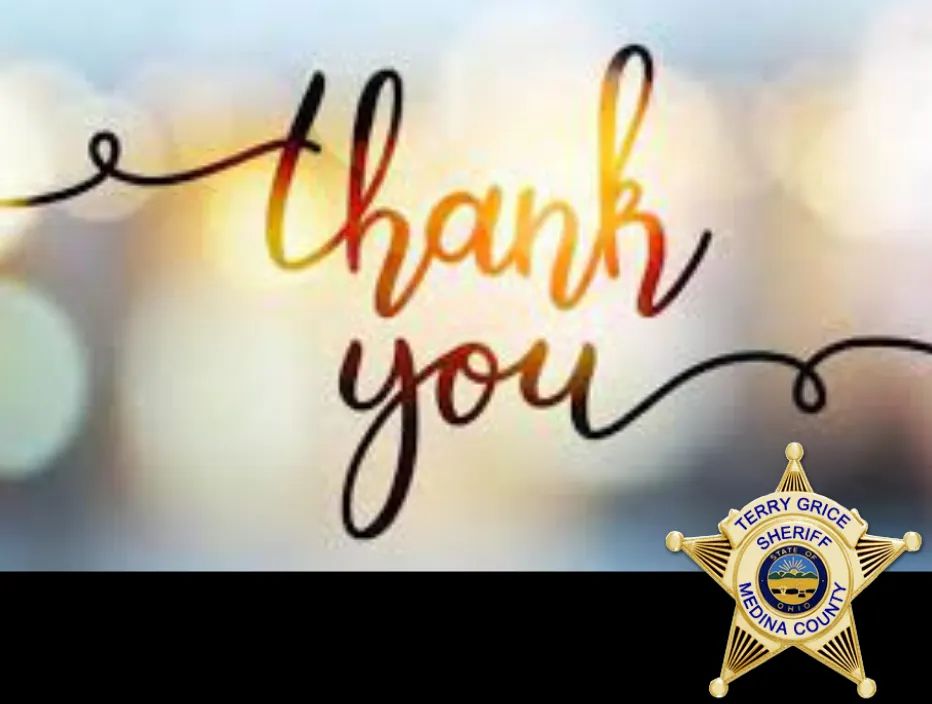Winter Weather Update:  The Medina County Sheriff's Office has removed the Level 1 Snow Emergency.

Thank you to all the snow plow drivers who worked through Winter Storm Landon to keep our roads as clear as possible!