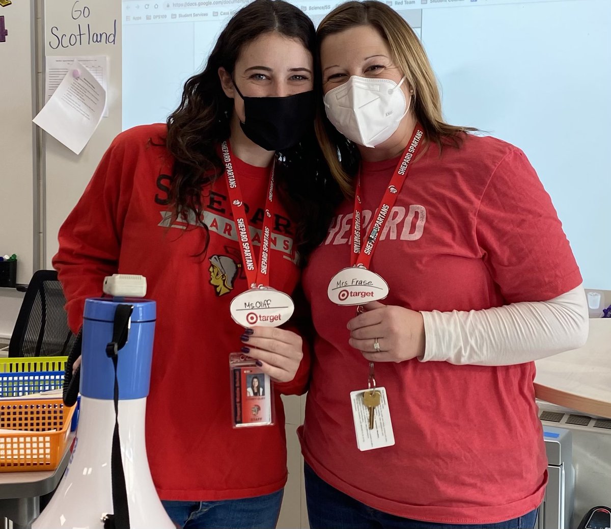Attention Target shoppers 📢 students practicing real-life application of tax and discount with my co-store manager @rfrase1 made this Friday so much fun ❤️🏷 #Engage109 #SMSPride