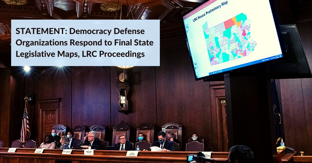 Better_PA's tweet image. Together w/ our partners @NewPennsylvania, @pawethepeople, @PBPC, @apipennsylvania, we released a statement, “In the end, this process was fair, these maps are fair, and all Pennsylvanians, no matter where they live, will benefit for the next decade.”  bit.ly/3L8761b