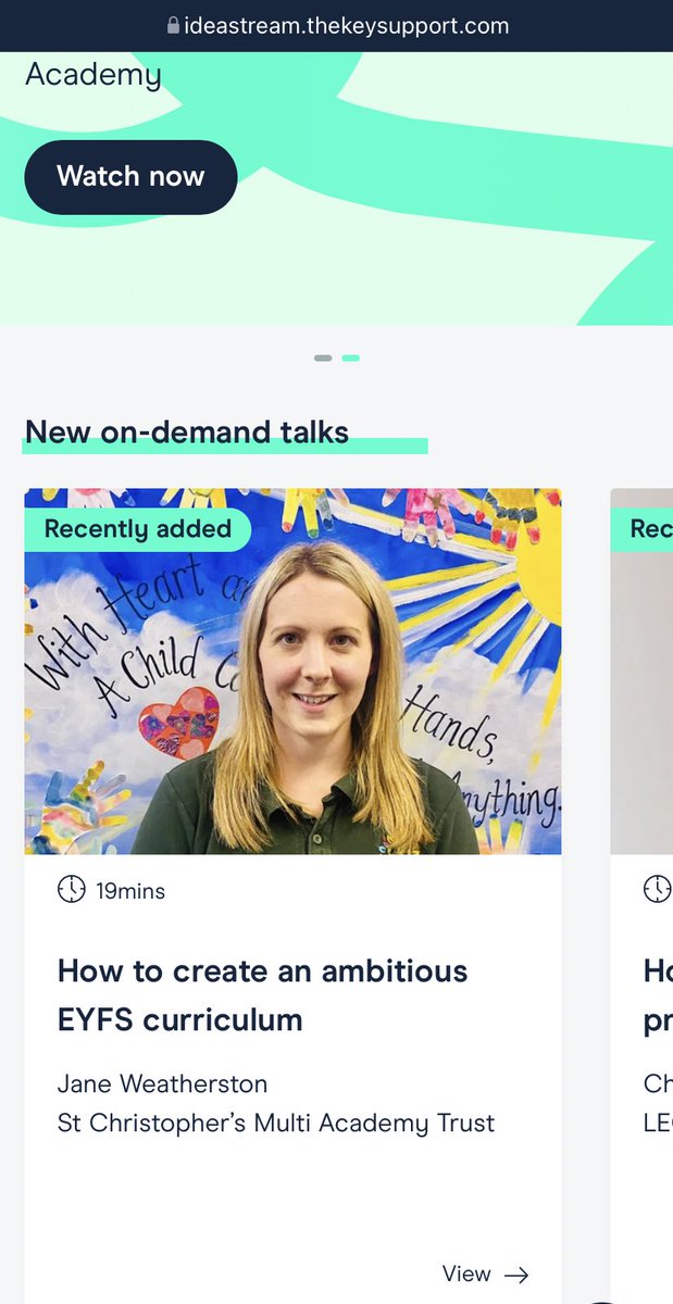 WeatherstonJane's tweet image. How to create an ambitious early years curriculum. My first CPD video is now live! Please share 🤍 @TheKeySL #ideastream #earlyyearscpd #earlyyearscurriculum #eyfs #infants #eyreforms #developmentmatters #slt #eyleaders #edutwitter