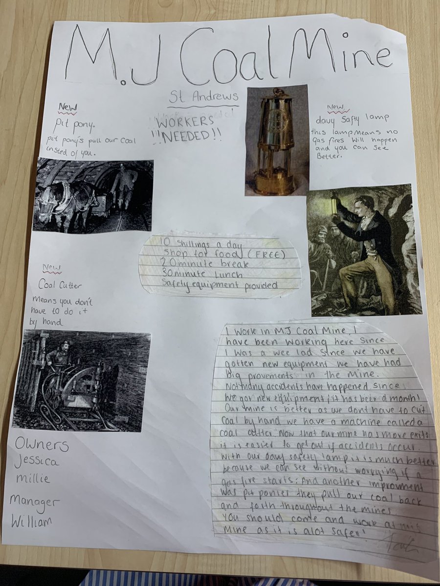 MunnochMrs's tweet photo. What a proud teacher! This group have worked so hard this term. We have loved learning about our local community by learning about coal mining! #Alwaysproud https://t.co/CIXjiSQAVa