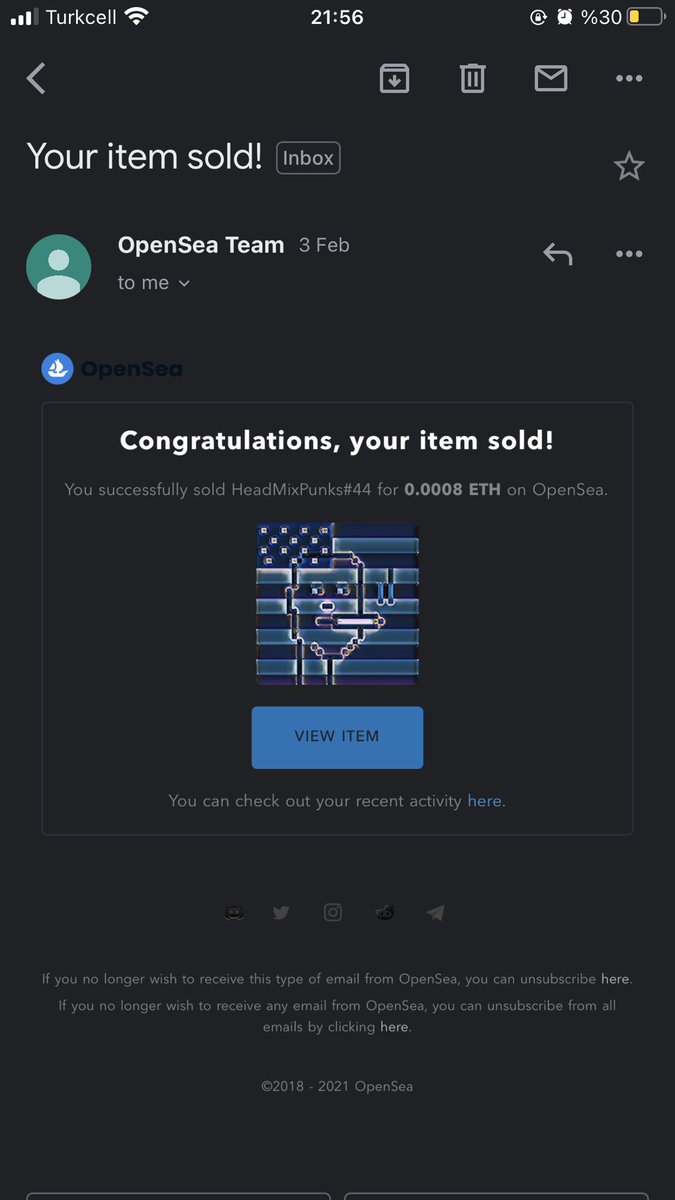 HeadMixPunks's tweet image. HeadMixPunks#44 SOLD🎉🚀 for 0.0008 ETH

Thanks to the buyer  

#NFTCommunity #NFTcollection #NFTartworks #digitalpainting #digitalartwork #Ethereum #art #cyrpto #NFT #NFTs #nftart #nftcollectors #nft #nftart #nftcollector #nfts #nftartist #nftcollectors