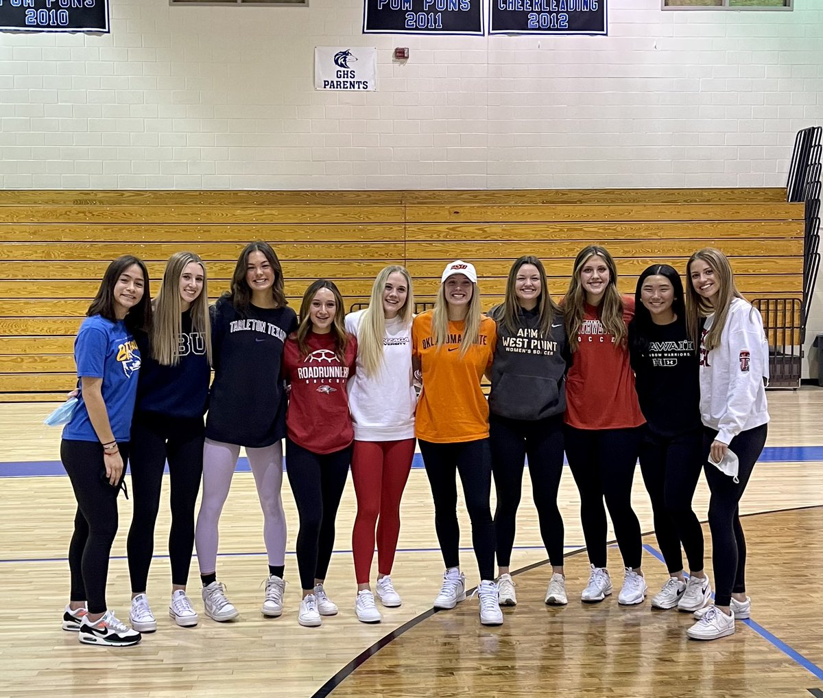 Congrats to our 10 seniors for signing to play college soccer today!!
