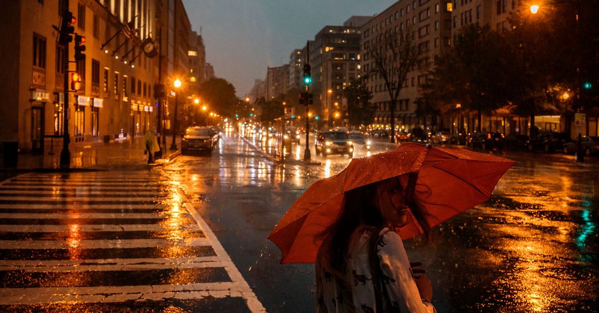 Rainy Day in the City ❤️✨.