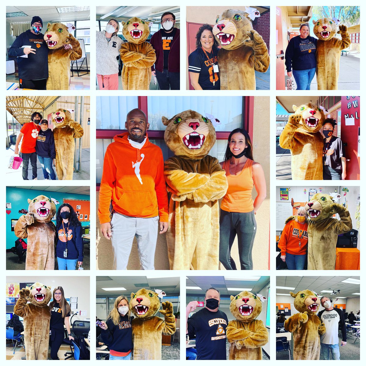 EHS Teachers &amp; Staff going all out for Orange &amp; Black Fridays!

Loyal, Strong, &amp; True!