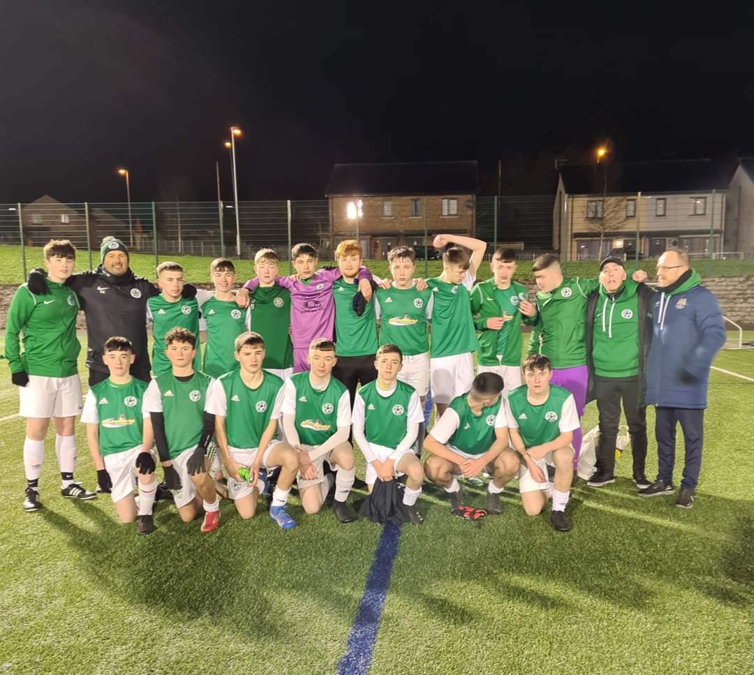 Cbfcbelfast's tweet photo. 2005colts with another great win 2nite #topoftheleague #onegametogo https://t.co/C8590p2mEY