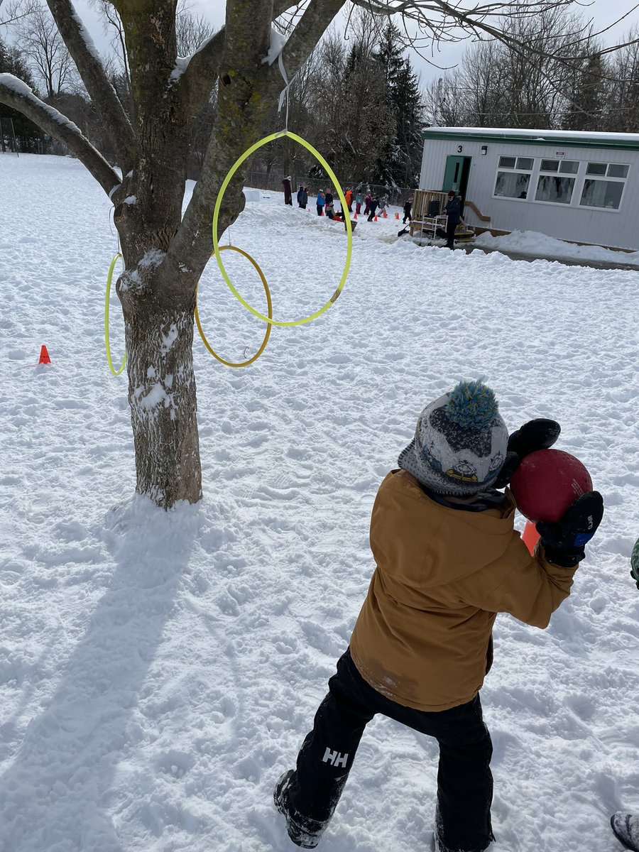 JennicaDrake's tweet photo. GO CANADA GO! Congratulations to all of our athletes today on a successful 2022 Salem P.S. Olympic Winter Games! Big thanks to our junior classes for organizing a fun day. @ugdsb @SalemPS https://t.co/pIpIYN7xN7