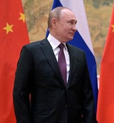 Hat er zugenommen oder hat er bloß einen zu grossen Stück #Ukraine gefressen?