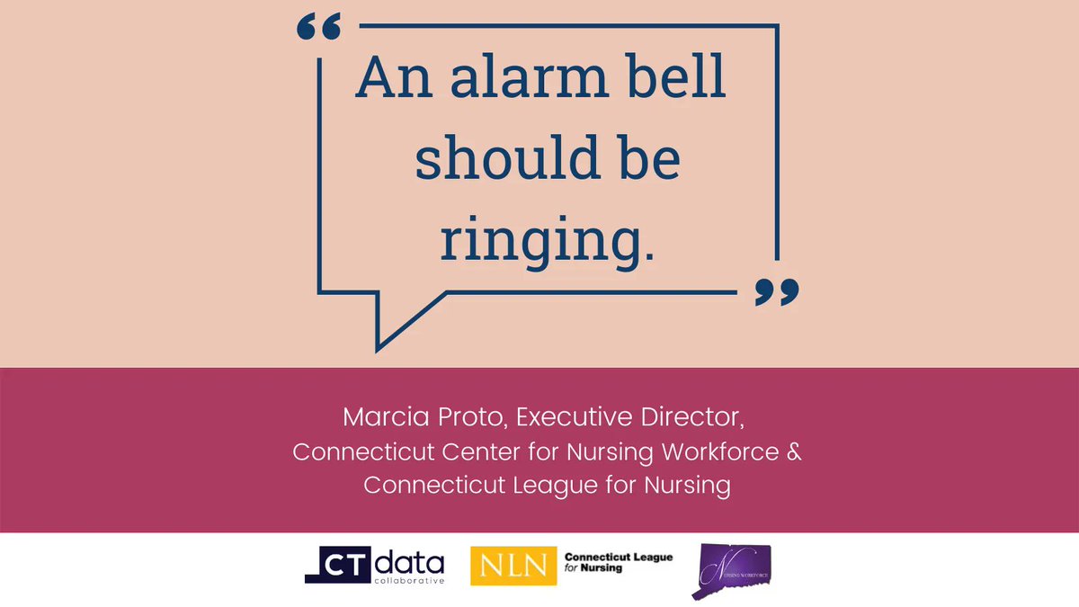 CTOpenData's tweet photo. This morning on @WICC600's "Melissa in the Morning"--in partnership with @ctleaguenursing--we released new analysis that indicates #CT's health needs are exceeding its #nursing supply. Restream the segment @ https://t.co/1KcJ81GnMV. #ctdata #nursing #healthcare #workforce https://t.co/kKWcbLUWfo